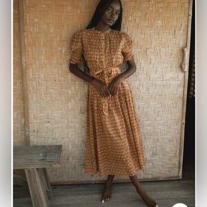 NWT Daughters of India prairie dress in autumn